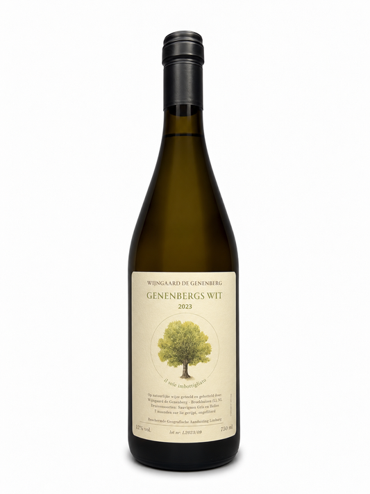 Doos Genenbergs Wit 2023, 6 flessen, 0,75 L